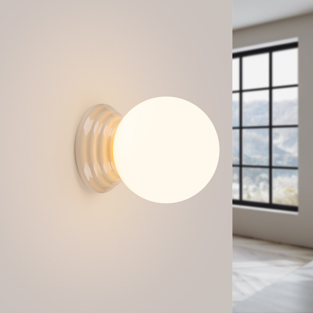 Sollux Lighting Wall lamp ZORI beige IP44