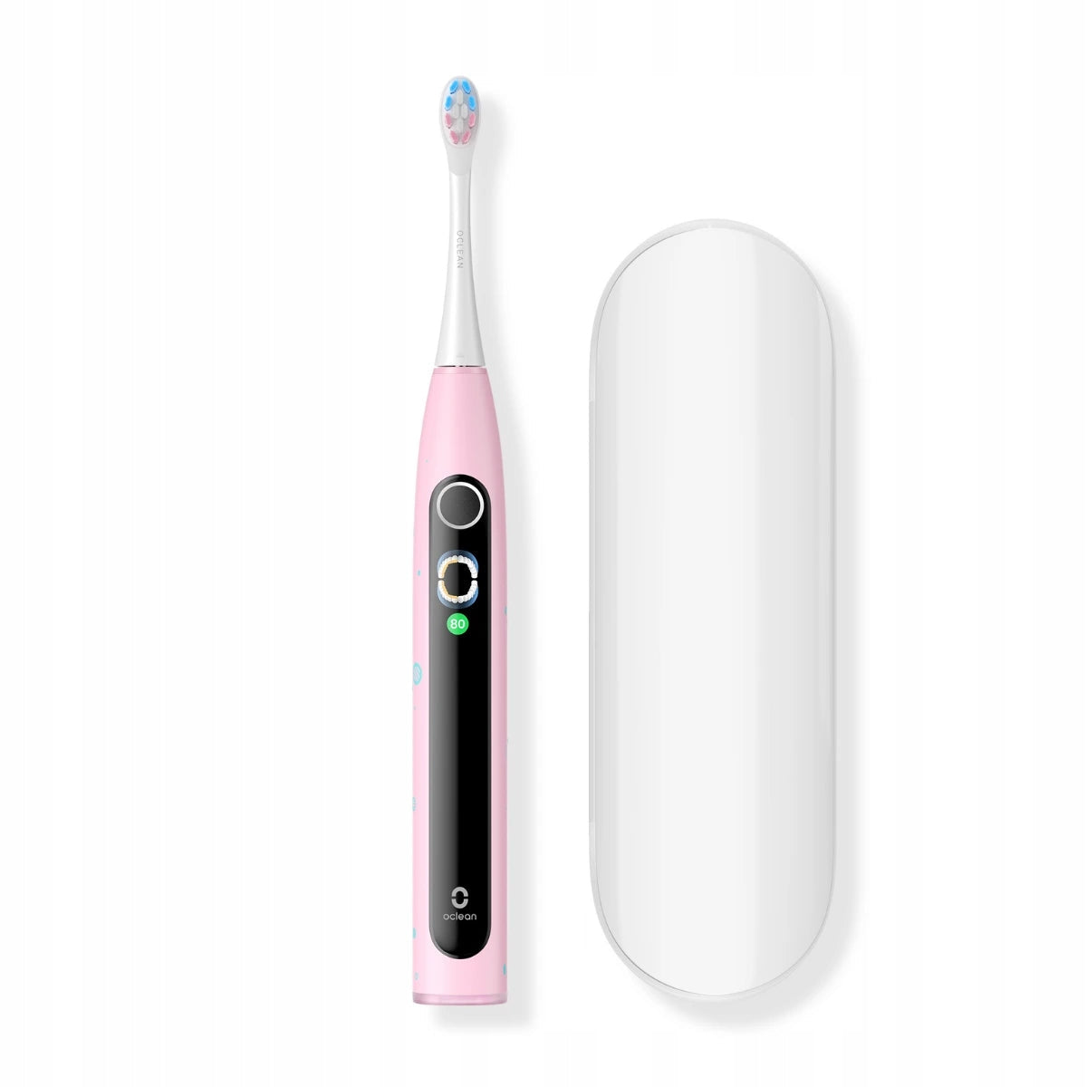 Sonic toothbrush OCLEAN X Kids Set Pink 72000 r/min. Travel case Packaging status original