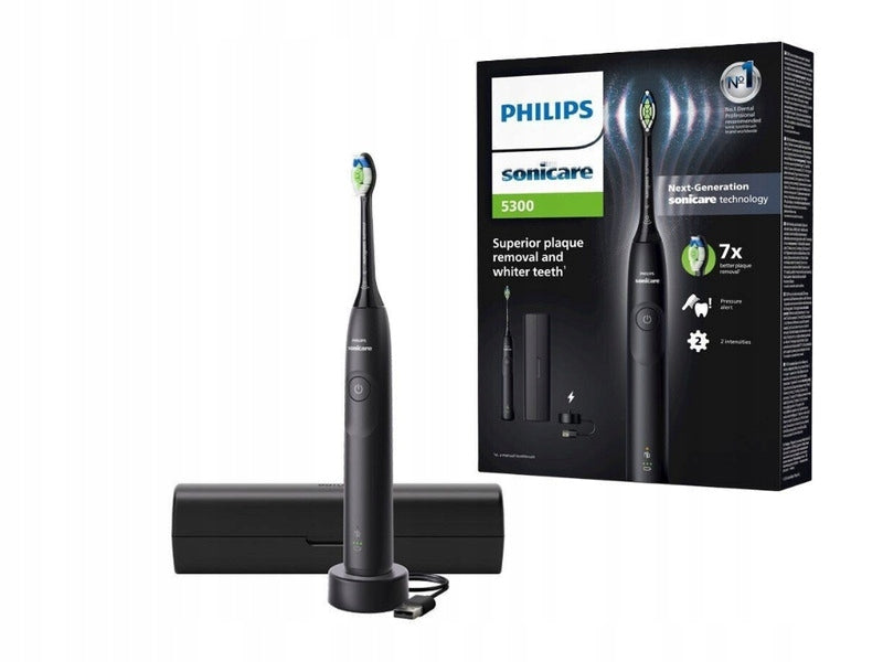 Sonic toothbrush PHILIPS Sonicare 5300 HX7101/02 Black