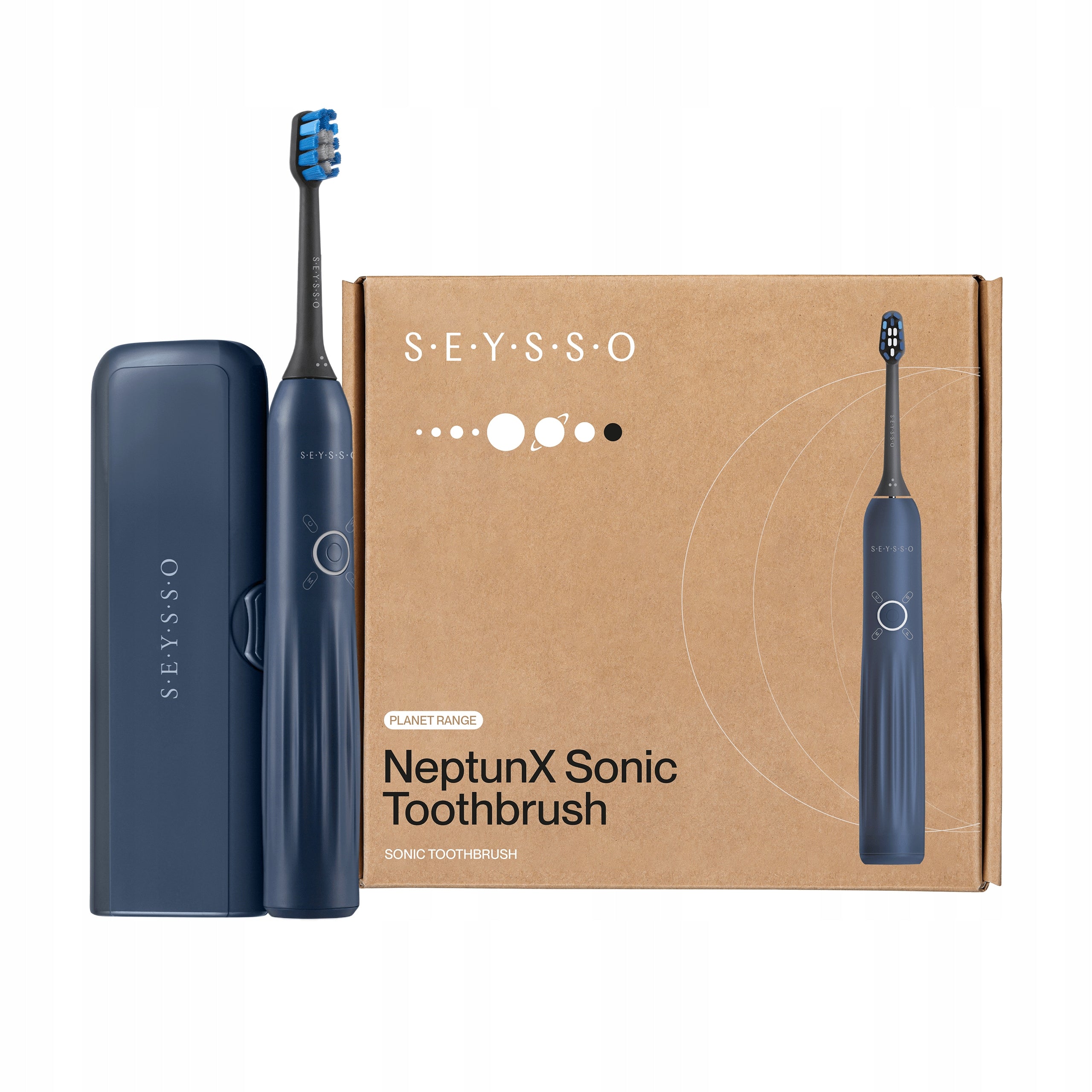 Sonic toothbrush SEYSSO PLANET NeptunX pomegranate