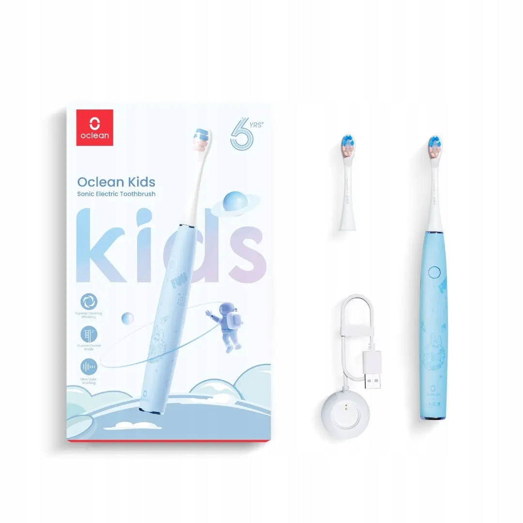 Sonic toothbrush for children OCLEAN Kids Blue 2 silent programs