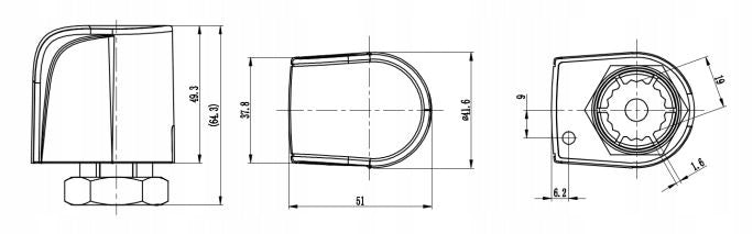 Sonniger TS Lite Thermal Actuator Packaging status original