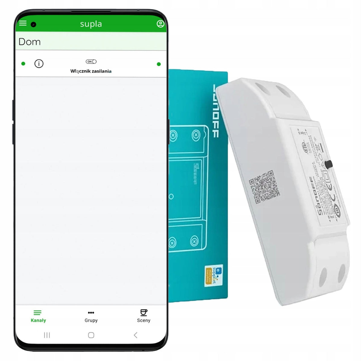 Sonoff Basic R4 RELAY SMART SWITCH WiFi PRELOADED SUPLA