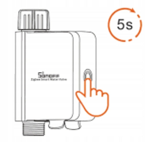 Sonoff ZigBee elektromagnetický ventil pro zavlažování, kompatibilní s Manufacturer code SWV-BSP