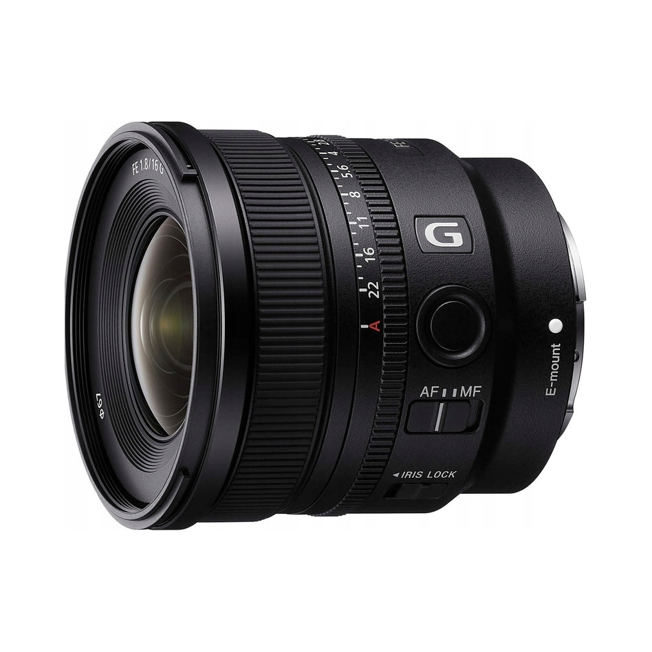 Sony FE 16mm f/1.8 G Sony E SEL16F18G