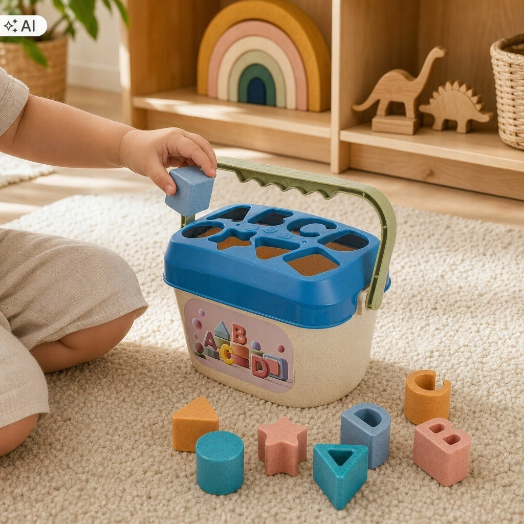 Sorter shapes for children Montessori Puzzle educational blocks toy Packaging status original