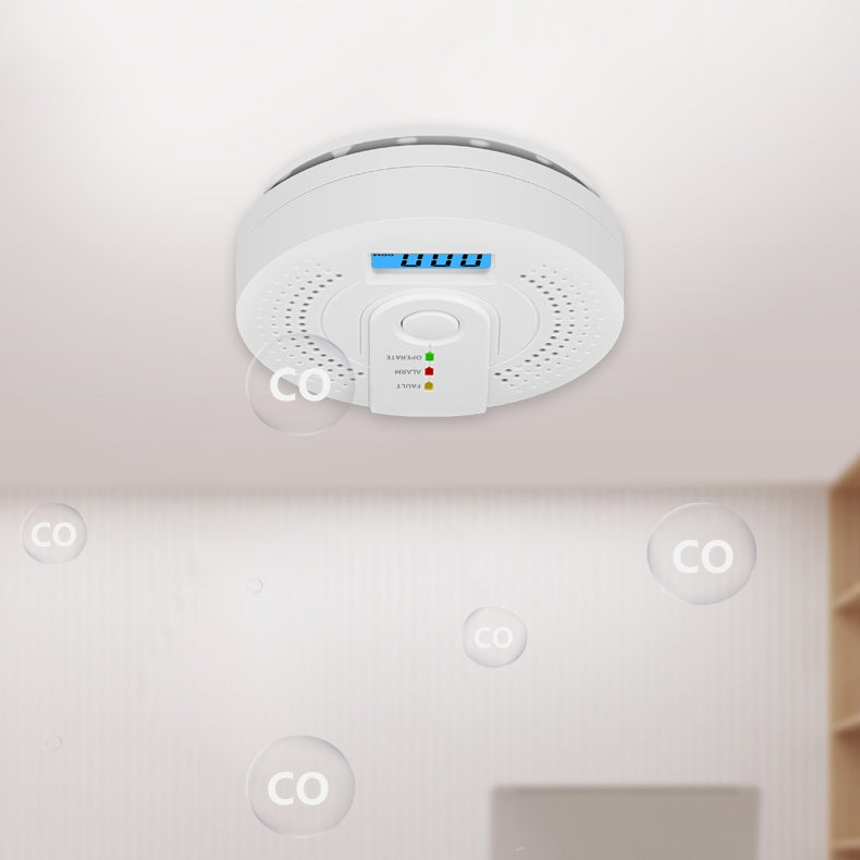 Sound and Light Alarm CARBON MONOXIDE SENSOR CO LCD DETECTOR Brand no brand
