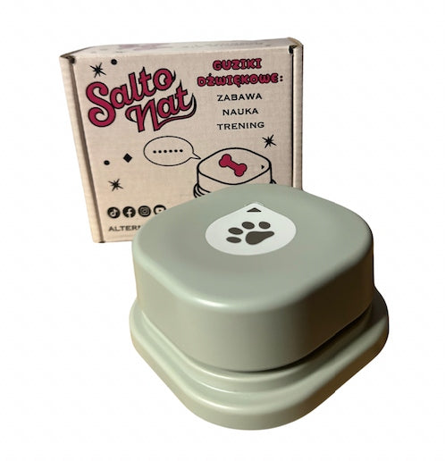 Sound button for dog - 1 pc. Salto_nat
