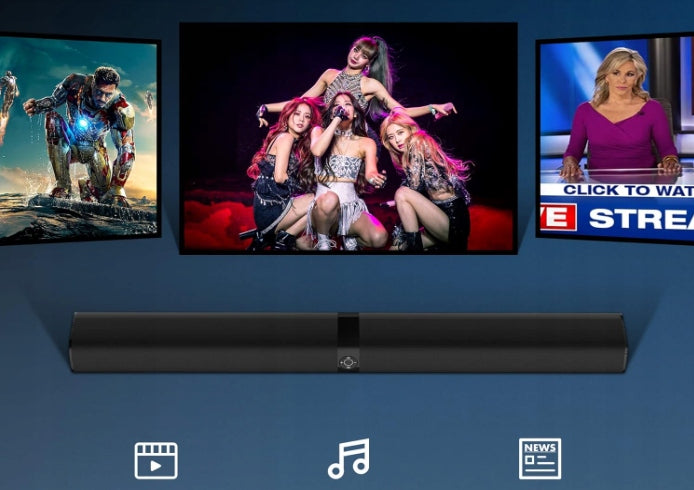Soundbar 2in1 Bluetooth/ARC/Opt/AUX Detachable Speaker with Remote Control KY-8000 (R3) Manufacturer code KY-8000