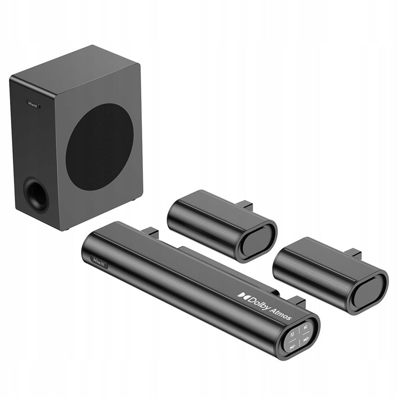 Soundbar 5.1 Hiwill A51 Dolby Atmos 380W HiElite A51 Bluetooth Subwoofer Manufacturer code A51-BLK