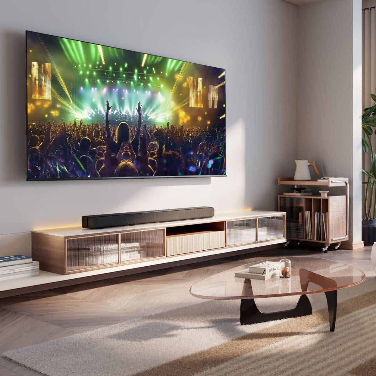 Soundbar Hisense HS1000 2.0 – Pure Bluetooth Slim Sound Black 120W Brand Hisense