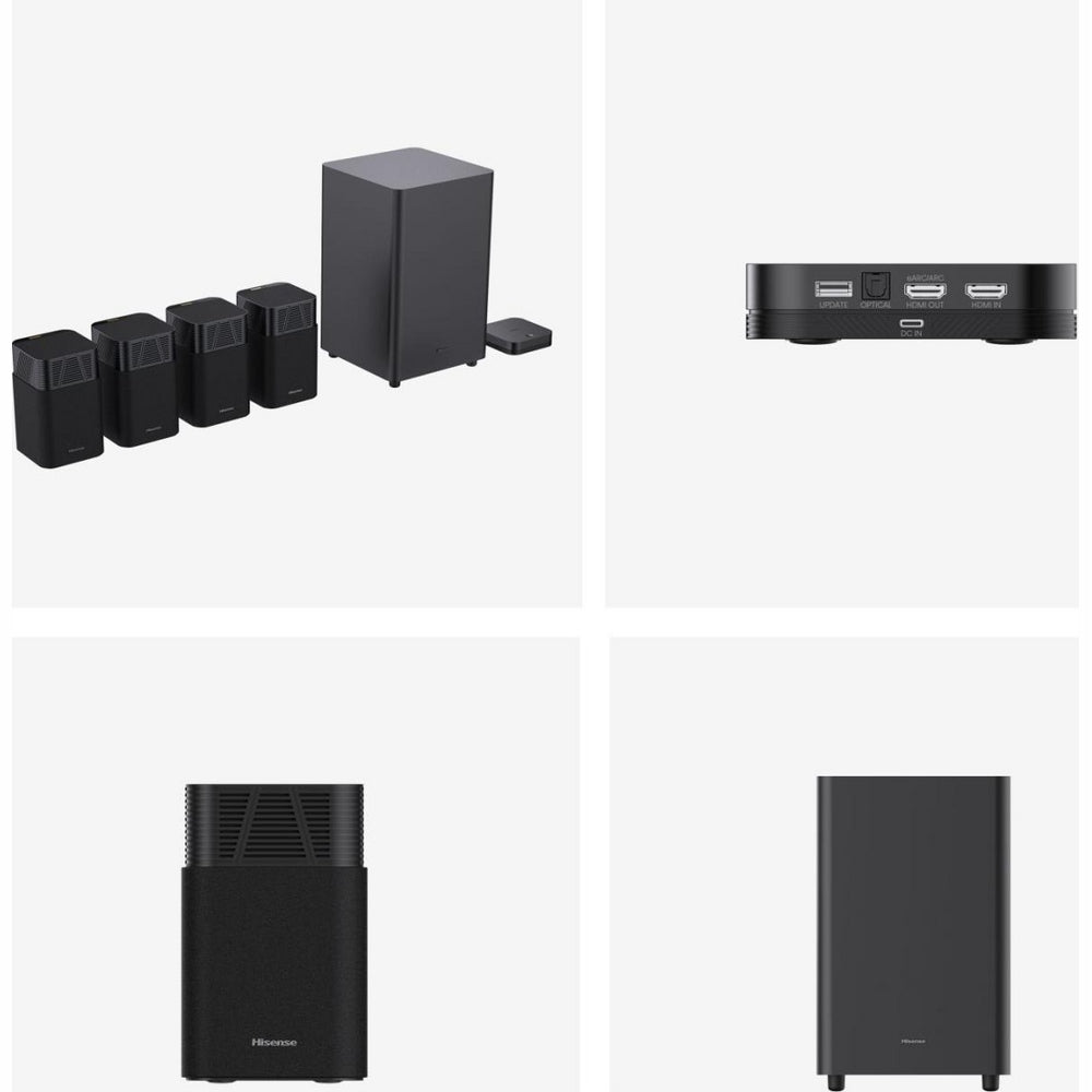 Soundbar Hisense HT Saturn Packaging status original