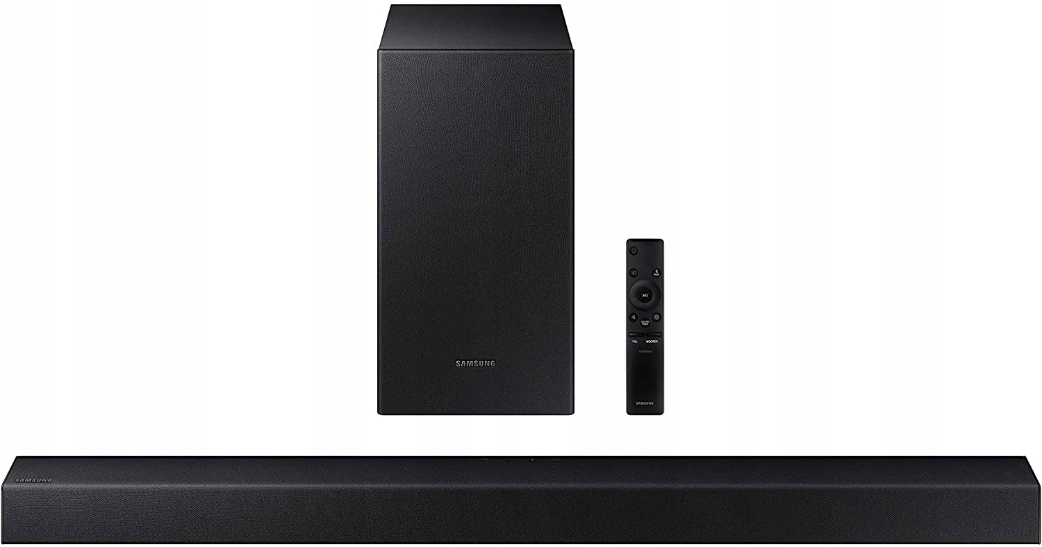 Soundbar Samsung HW-T420/XN 2.1 150 W black Product weight with unit packaging 7.2 kg