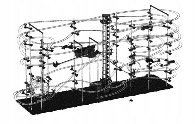 SpaceRail Ball Track for Marbles Ball level 5 Manufacturer code 231-5