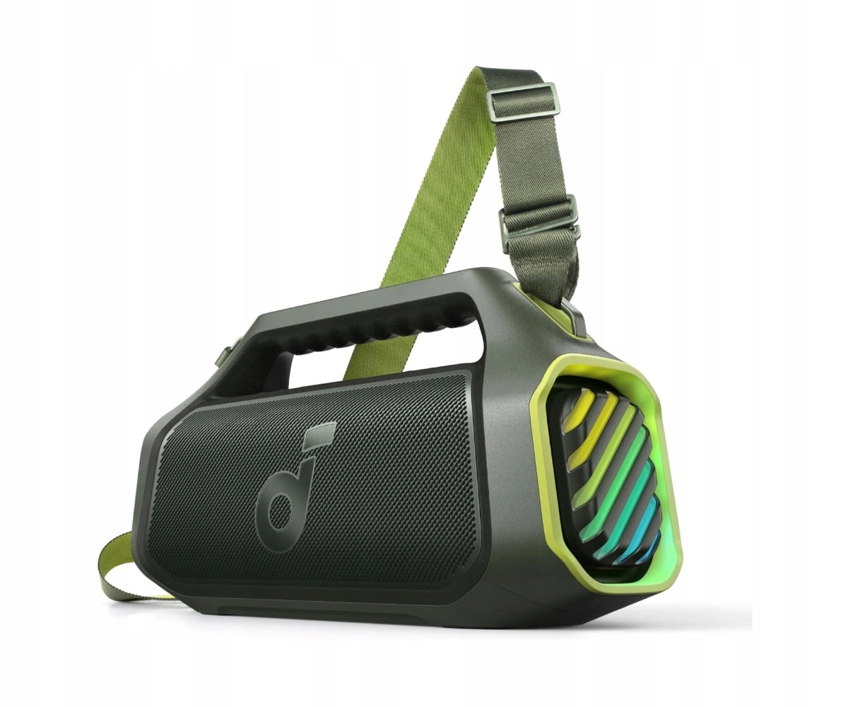 Speaker Portable Anker Soundcore Boom 2 Plus 140W IPX7 Led Green