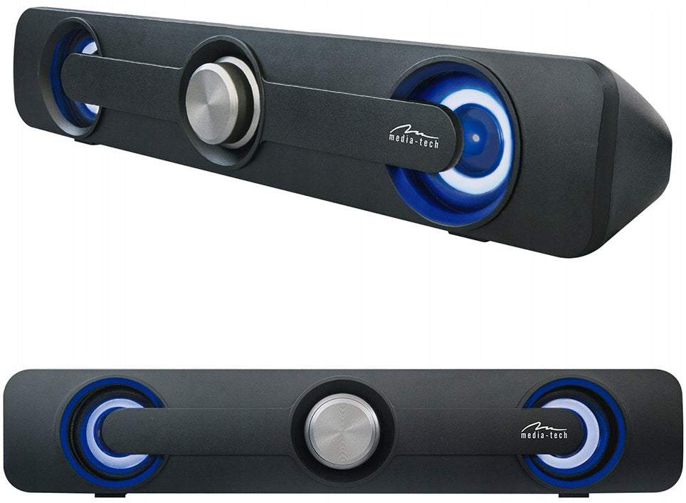 Speaker Soundbar Media-Tech MT3173 2.0 5W USB jack for TV monitor computer