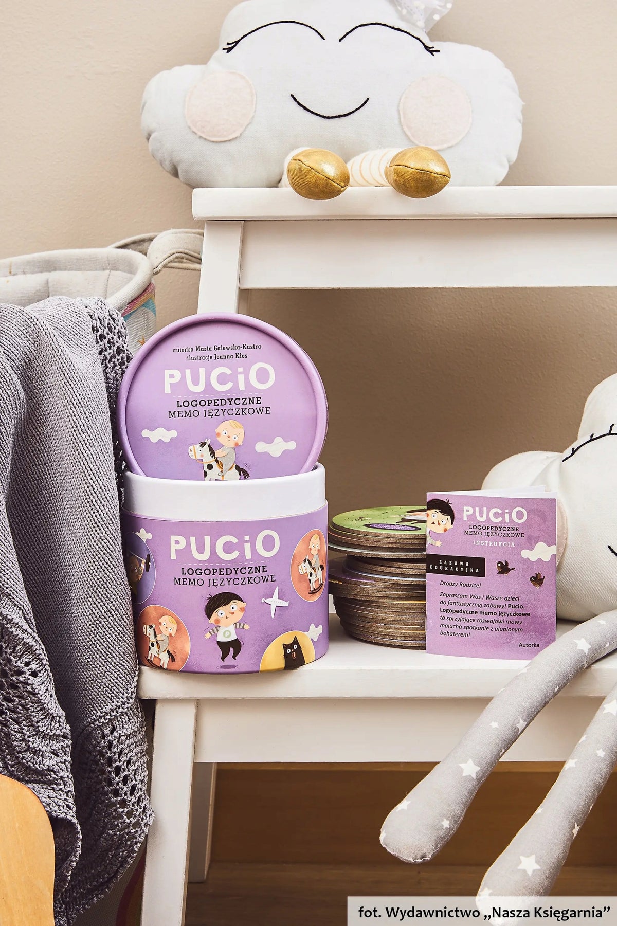 Speech therapy language memo. Pucio Brand Nasza Księgarnia