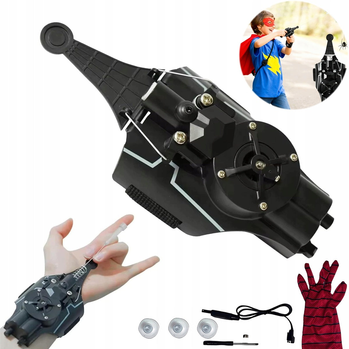 Spiderman Web Shooters Toys Spider-Man Gifts for Kids