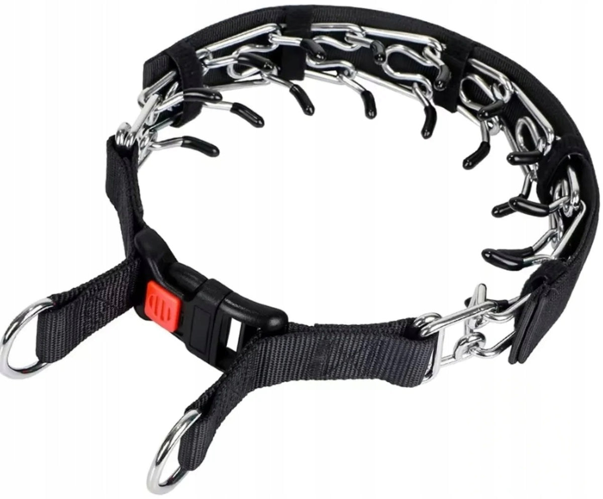 Spiked steel dog collar size XL Woofy 1 pc. Manufacturer code E0159