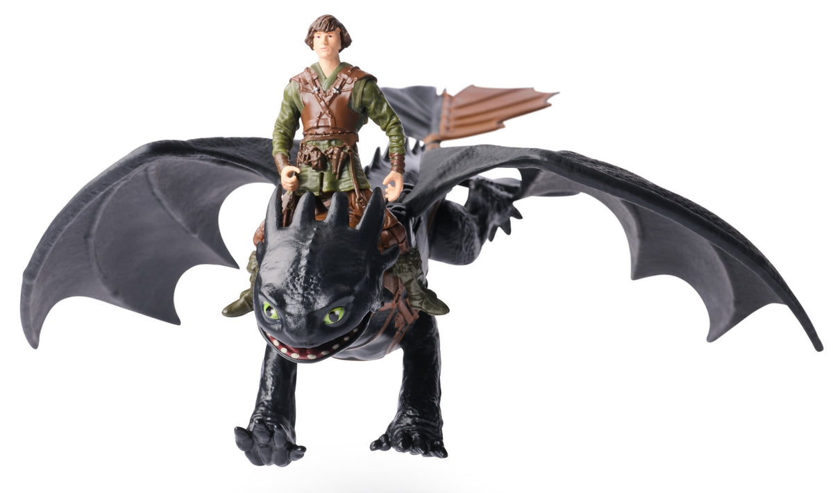 Spin Master How to Train Your Dragon Toothless and Hiccup Figurines Set of 4+ Brand Spin Master