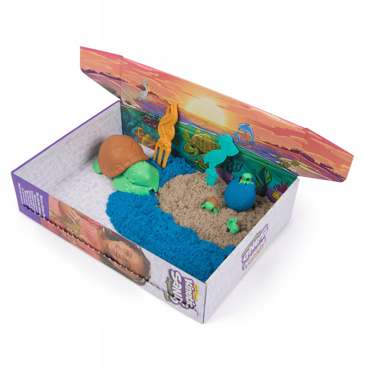 Spin Master Kinetic Sand Turtle - set with kinetic sand 680 g Brand Spin Master