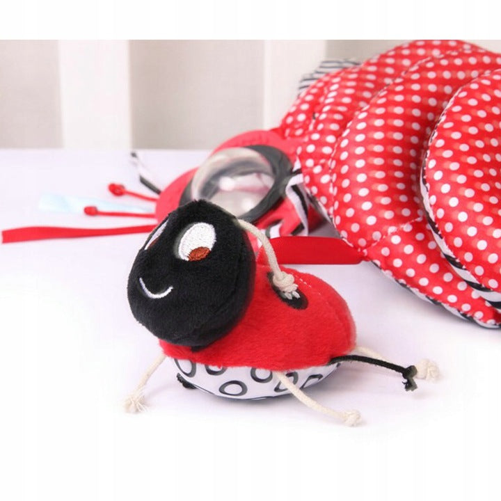 Spiral contrast pendant for stroller seat sensory rattle 0+ Brand Luxma