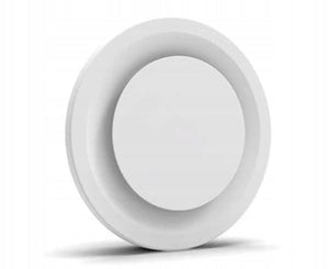 Spiroflex Anemostat ceiling supply and exhaust Fi 125 VENT CLEAR White