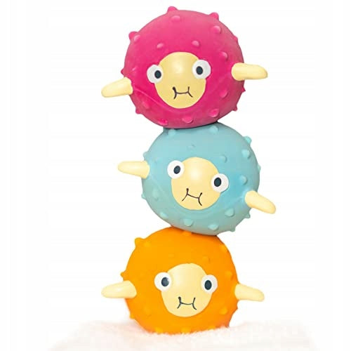 Splash About 3-Pack Pufferfish Rubber Fish for Bathing