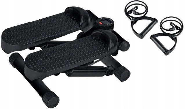 Spokey Flexi 944668 straight stepper with resistance cords