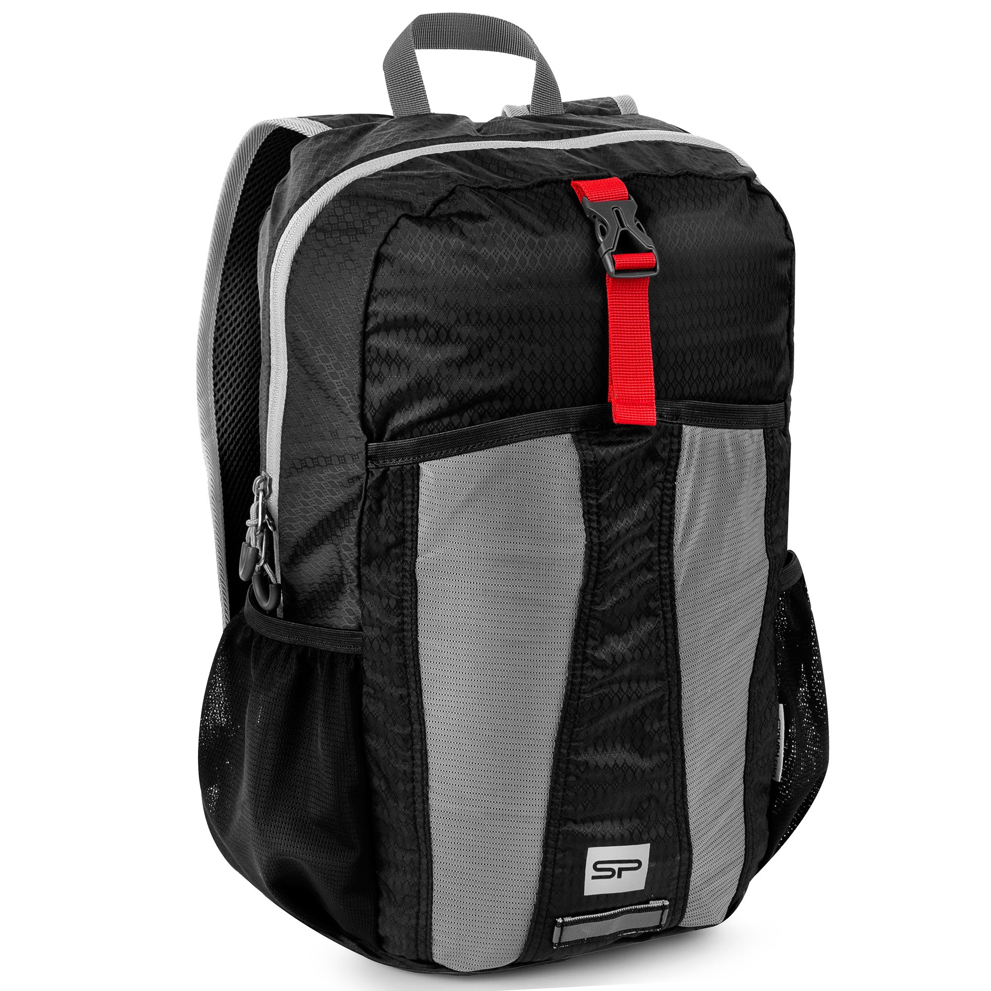 Spokey HIDDEN PEAK Waterproof Folding Backpack Color black