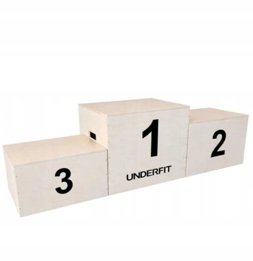 Sports Podium 3 Degree Folding Individual Wooden UNDERFIT Brand UNDERFIT