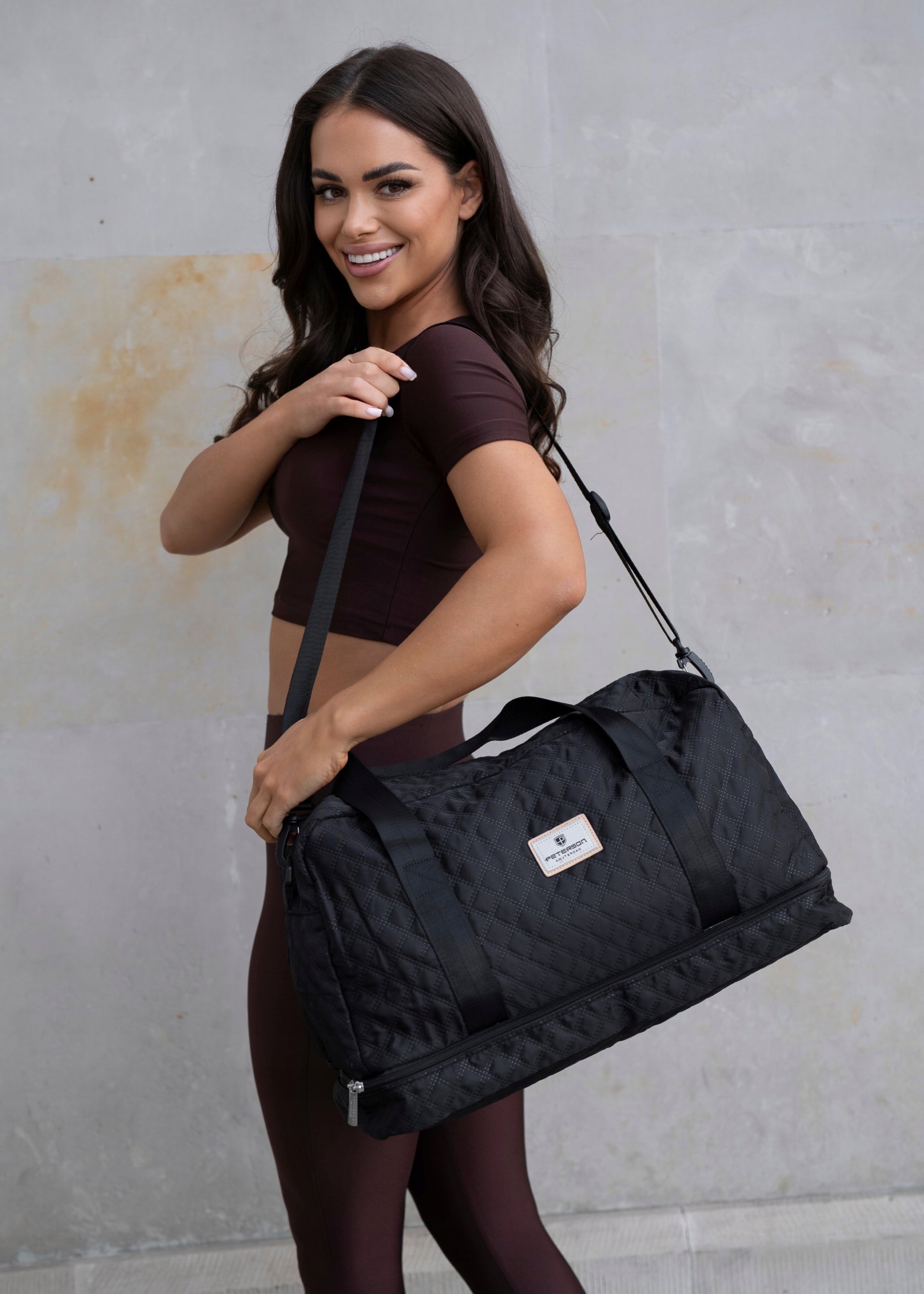 Sports fitness training bag for women's gym shoulder Peterson Packaging status original