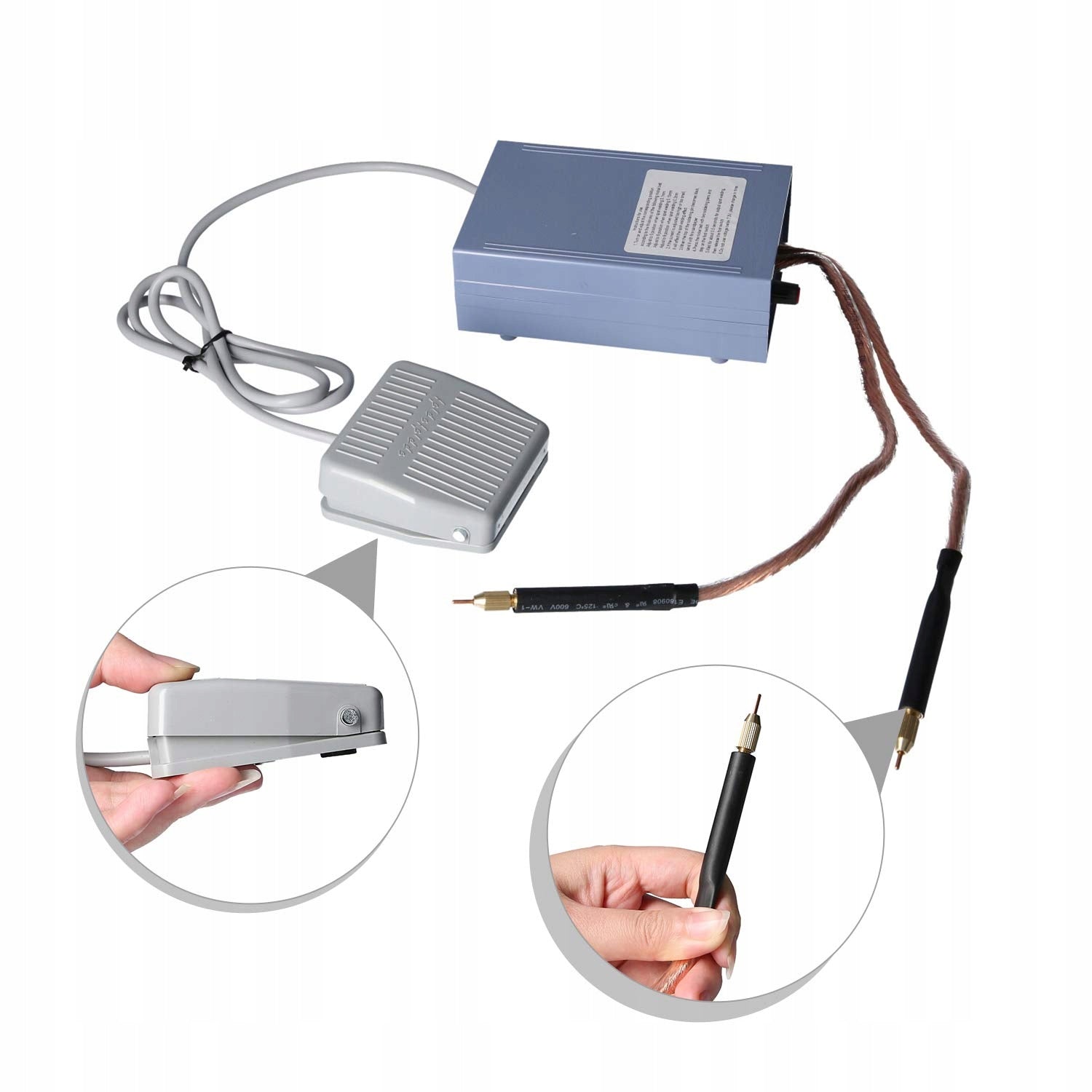 Spot Welding Machine Manual Welding Machine For Battery 5000W Maximum power 5000 W