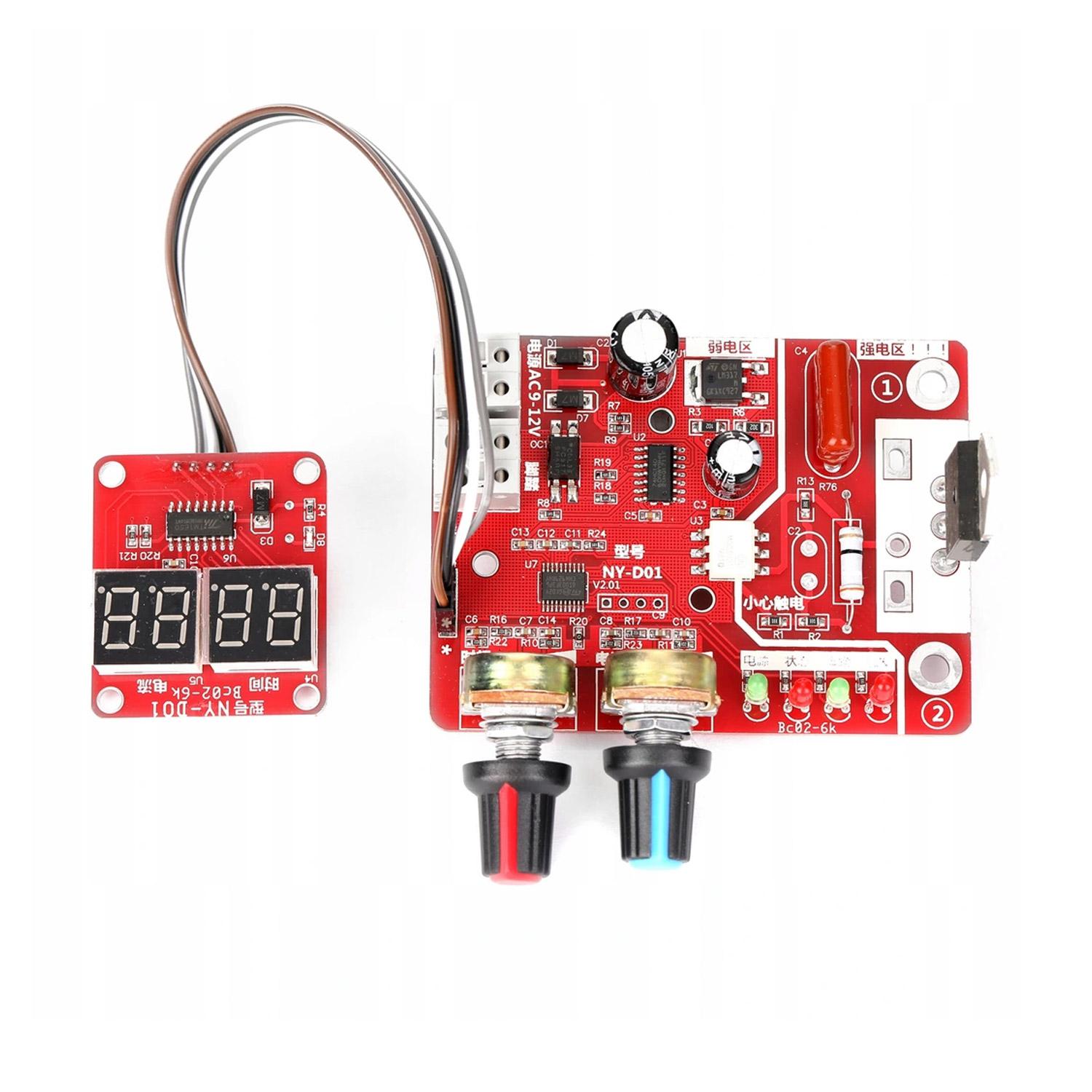 Spot welding machine control board 40A NY-D01 Batteries included no