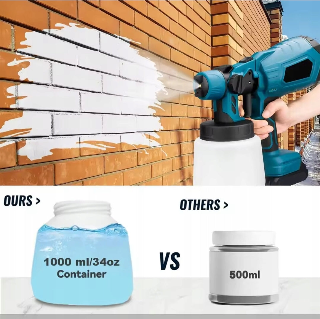 Spray Paint Gun 1000ml Compatible with Makita Packaging status original