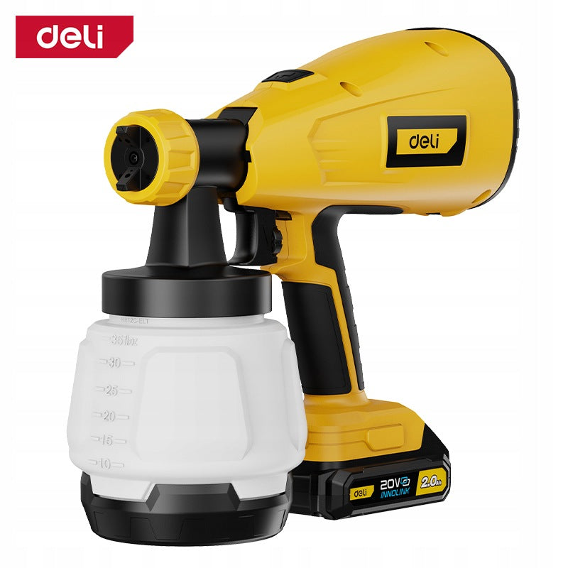 Spray paint gun Deli Tools battery 2000 mAh Manufacturer code EDC890-1-MX-01