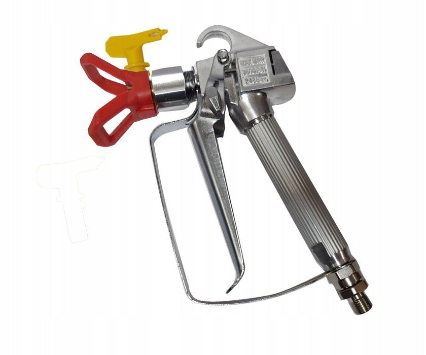Spray paint gun for high-pressure hydrodynamic aggregate