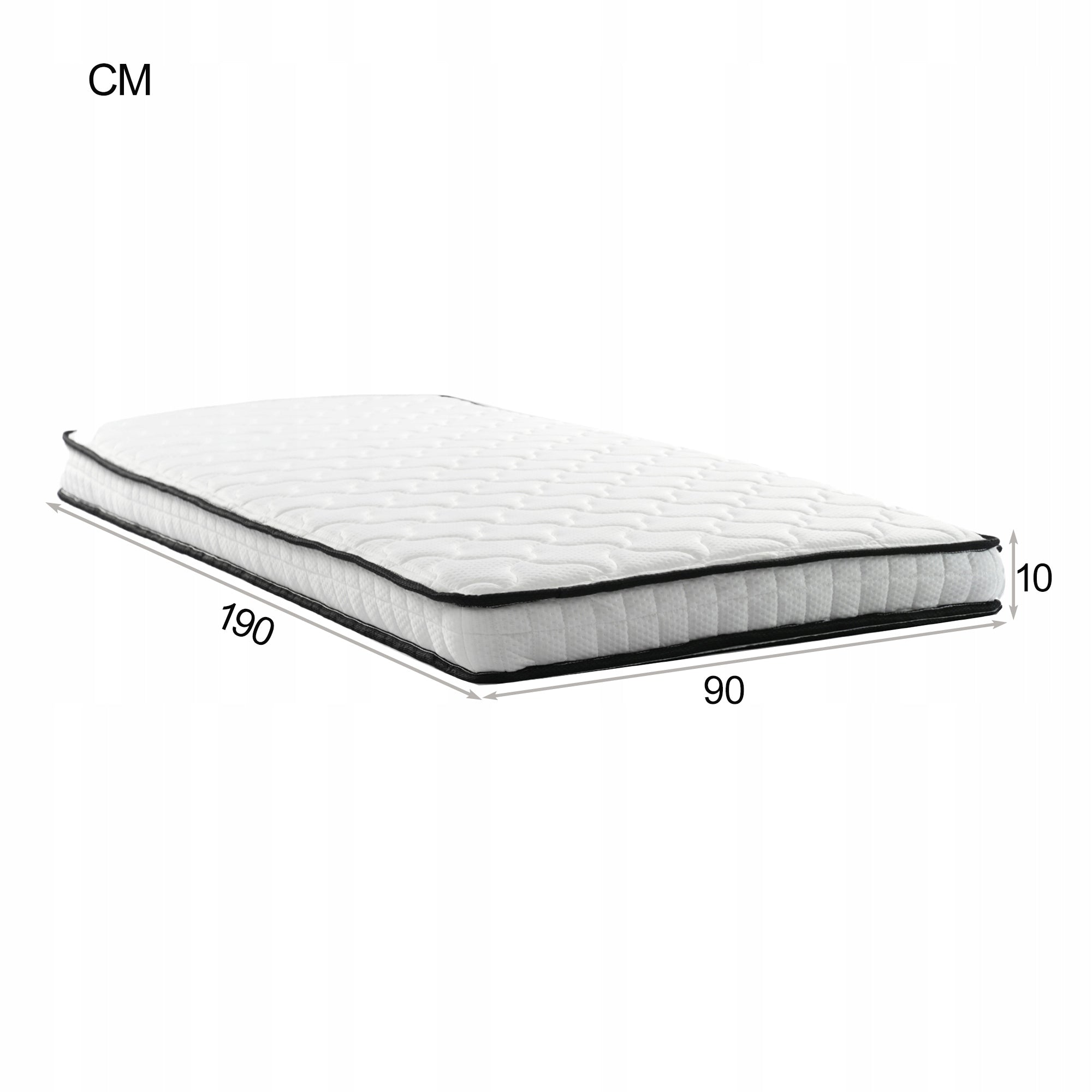 Spring mattress Mattress for sofa bed H3 90x190cm height 10cm EAN (GTIN) 6918264282961