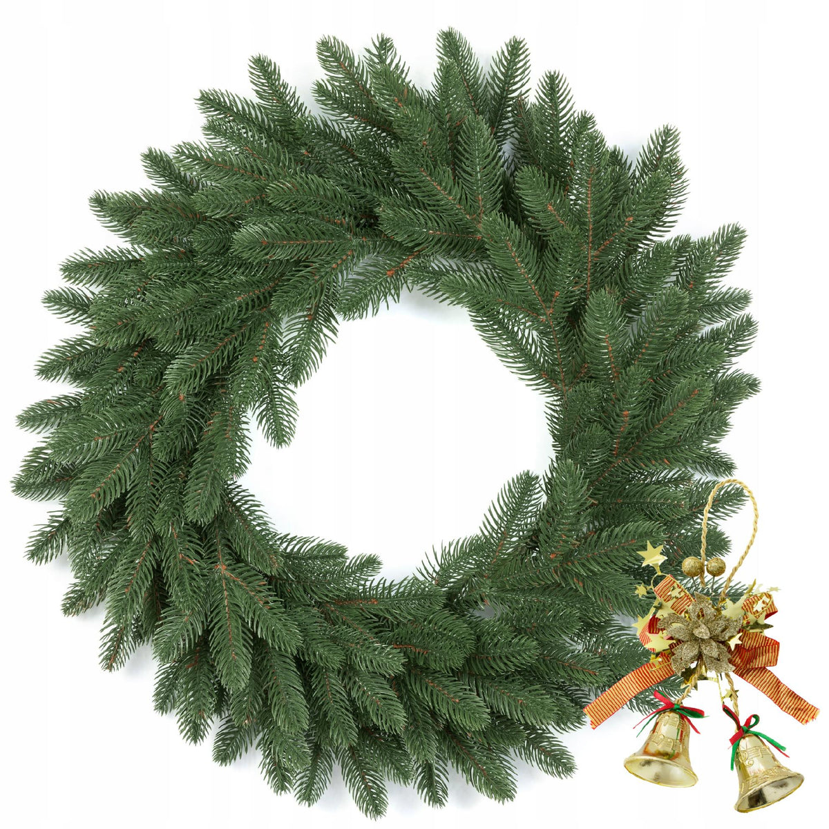 Spruce wreath 100% PE ReaTree 60cm thick Christmas wreath