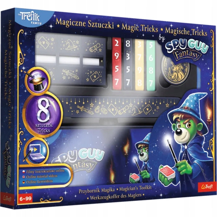 Spy Guy Fantasy. Magic Tricks. Toolbox Magician Trefl