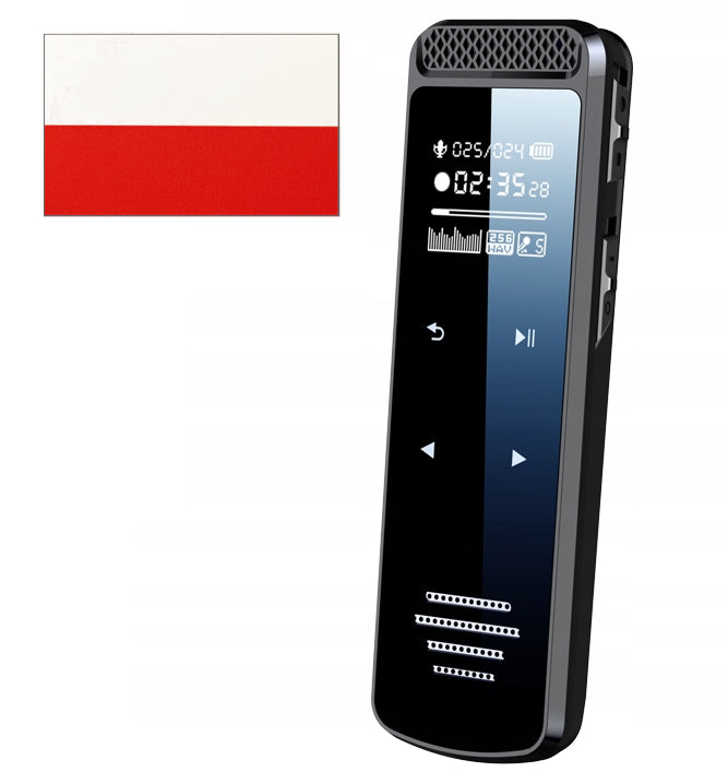 Spy voice recorder draVires voice activation card 32GB + sticker