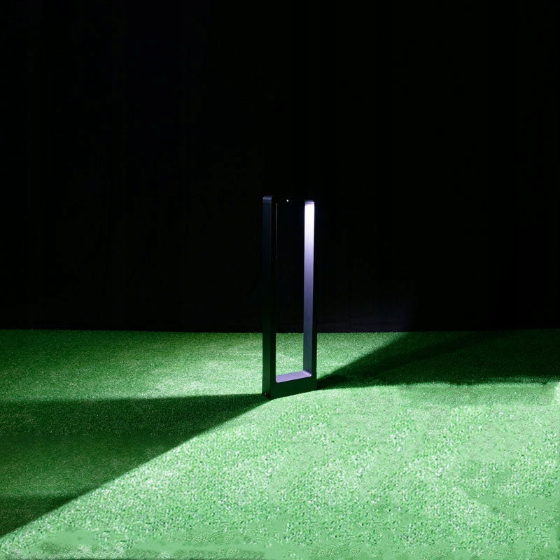 Square lighting post Masterled replaceable LED module 80 cm black Collection RIO