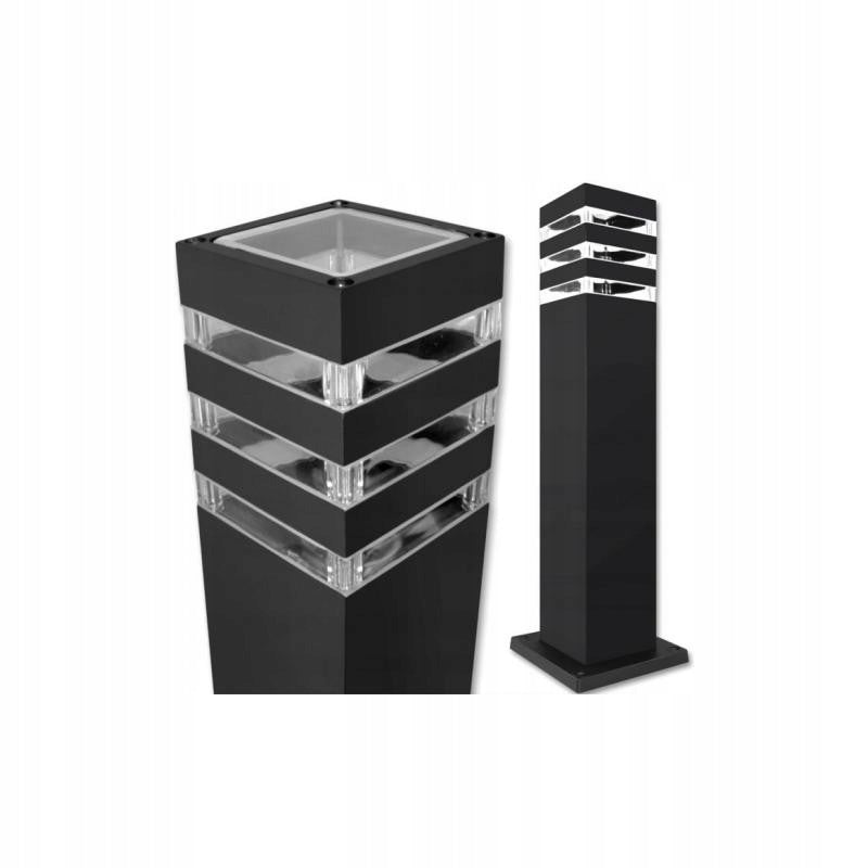 Square lighting post Santa E27 50 cm grey Brand Bowi