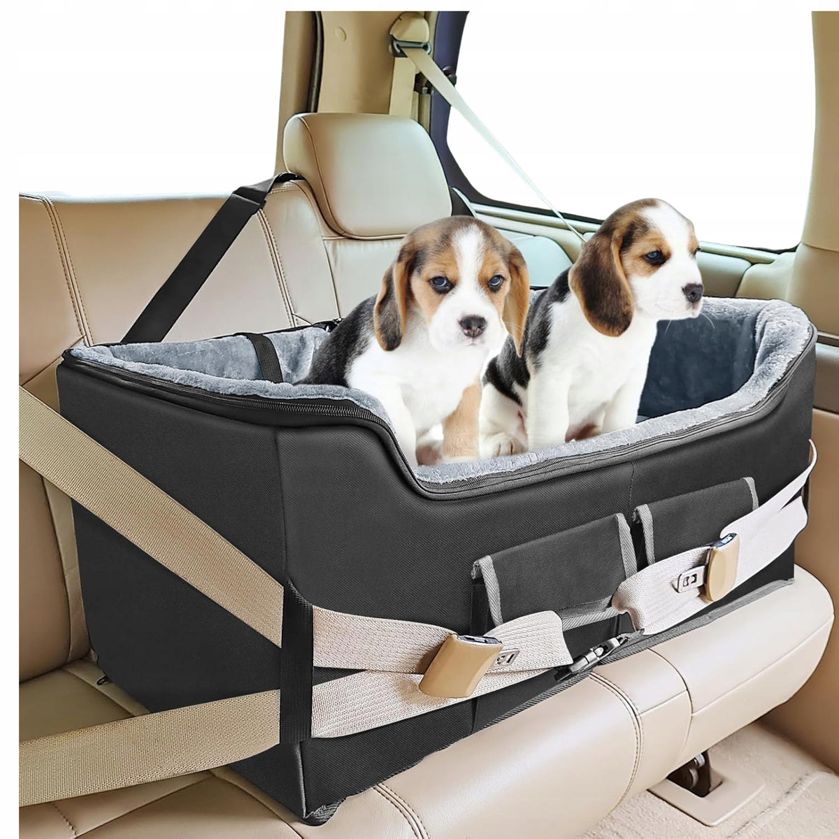 Stable Car Seat for Small and Medium Dogs