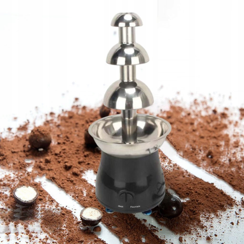 Stainless Steel 4 Tiers Chocolate Fountain Waterfall Maker, Altitude 22 Brand no brand