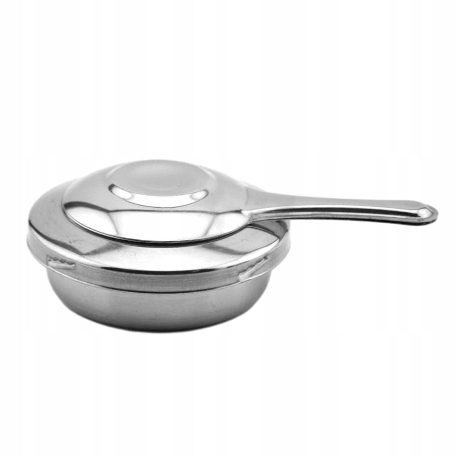 Stainless Steel Fuel Holder with Lid Chafing Dish Buffet Set Solid Style 2 Brand no brand