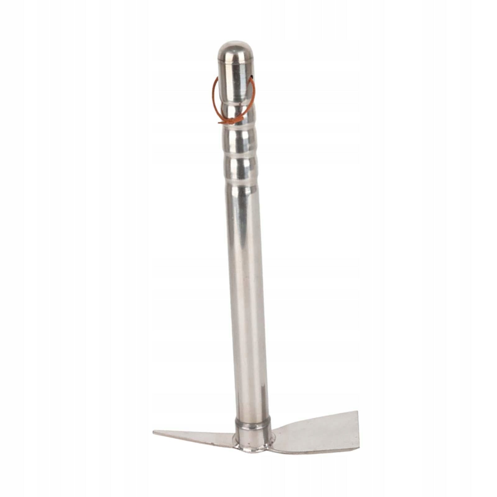 Stainless Steel Garden Hand Tool Cultivating Tool 15.1inch Hoe and Pickaxe