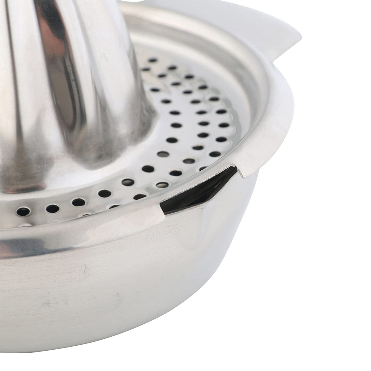Stainless Steel Handheld Citrus Juicer with Container 400ml
