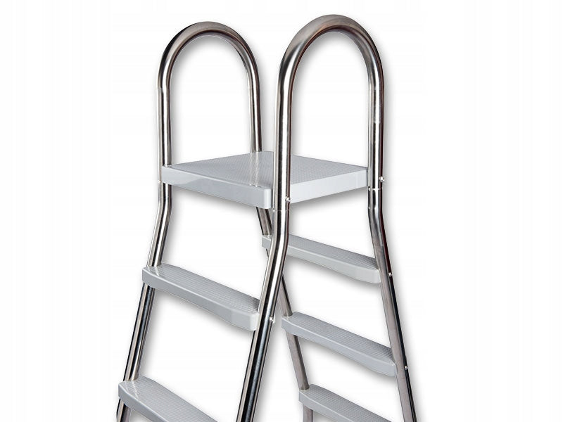 Stainless Steel Ladder 3st. Double Sided Manufacturer code 3exx0350
