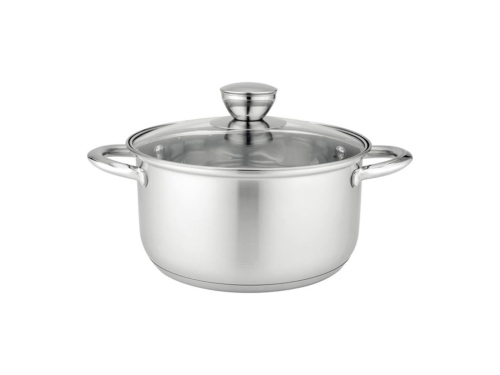 Stainless Steel Pot 1,9L Traditional Florina Matteo WITH LID 16CM